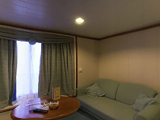 Minoan Lines - HighSpeed ferries : Ikarus Palace - Pasiphae Palace < < Lux Cabin Double Bed > >